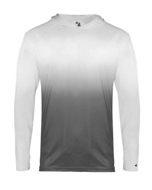 Youth Ombre Long Sleeve Hooded T-Shirt | USA Decoration