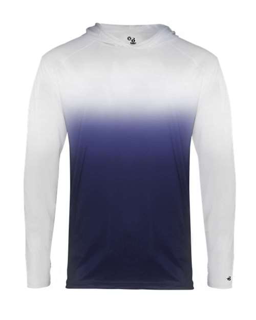 Youth Ombre Long Sleeve Hooded T-Shirt | USA Decoration
