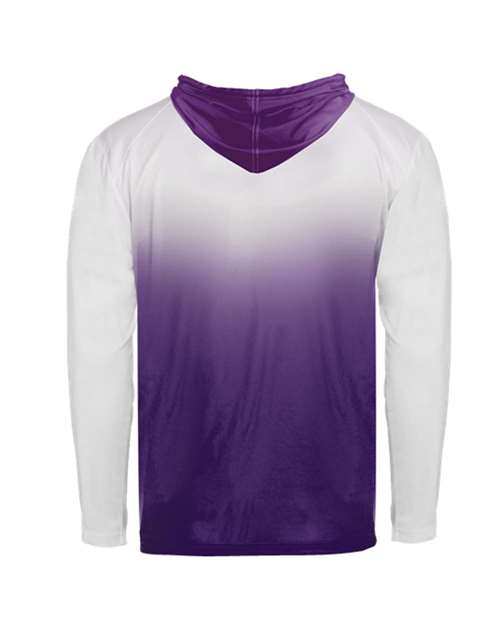 Youth Ombre Long Sleeve Hooded T-Shirt | USA Decoration