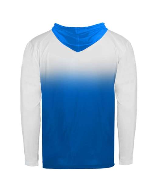 Youth Ombre Long Sleeve Hooded T-Shirt | USA Decoration
