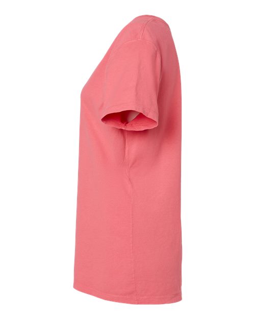 Garment-Dyed Women's V-Neck T-Shirt | USA Decoration®