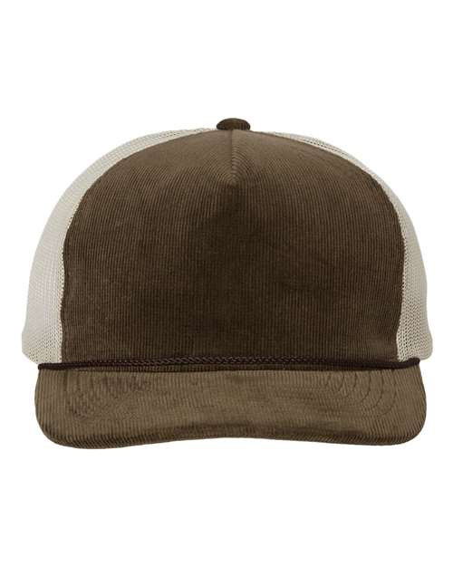 Troutdale Corduroy Trucker Cap | USA Decoration