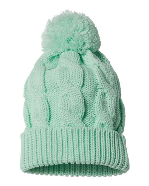Chunk Twist Cuffed Beanie | USA Decoration