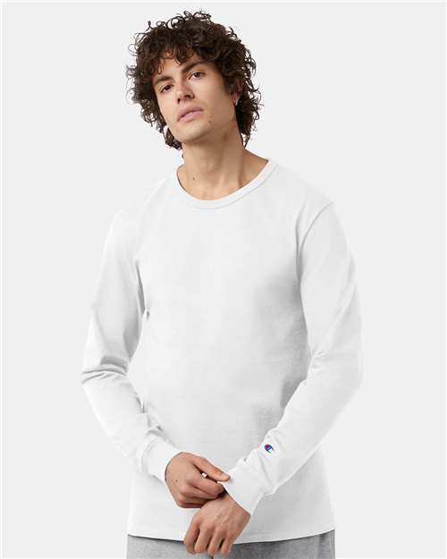 Heritage Jersey Long Sleeve T-Shirt | USA Decoration