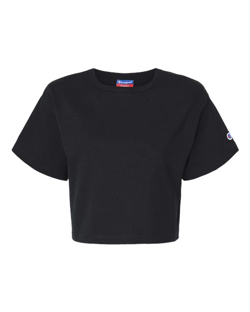 Women's Heritage Jersey Crop Short Sleeve T-Shirt | USA Decoration