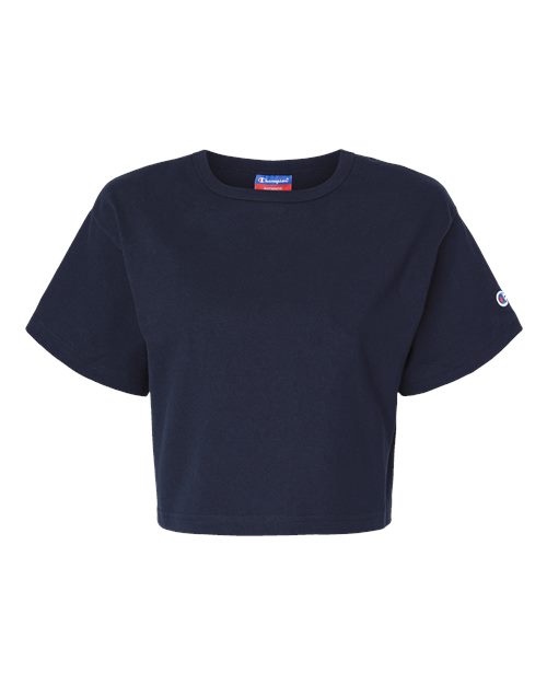 Women's Heritage Jersey Crop Short Sleeve T-Shirt | USA Decoration