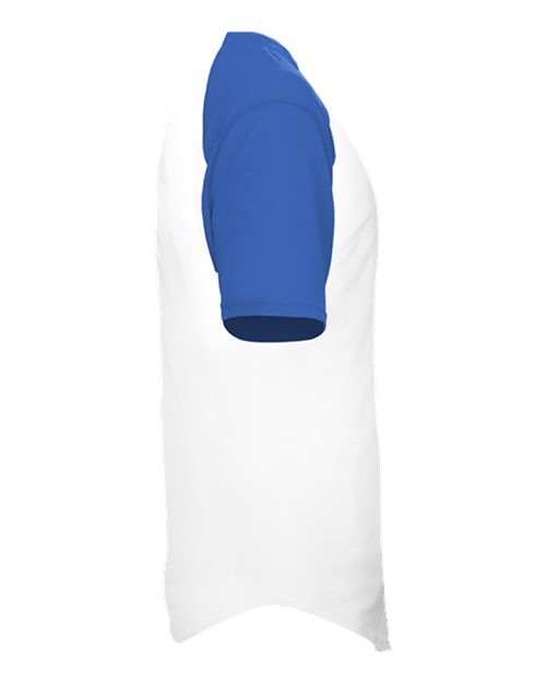 Triblend Full Button T-Shirt | USA Decoration
