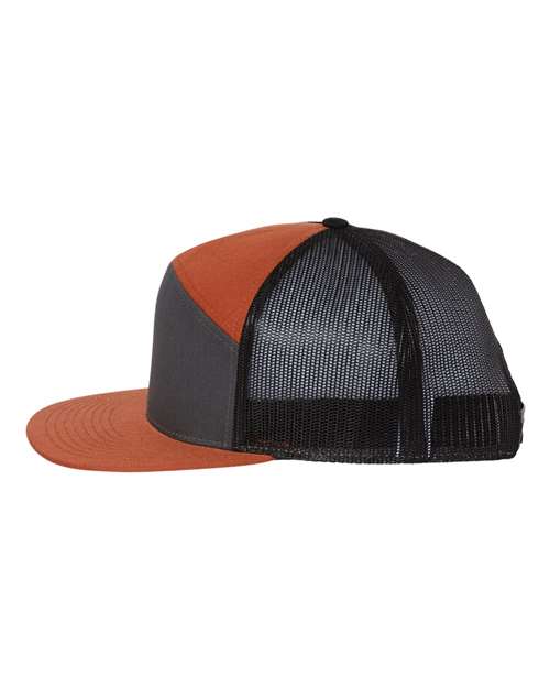 Seven-Panel Trucker Cap | USA Decoration