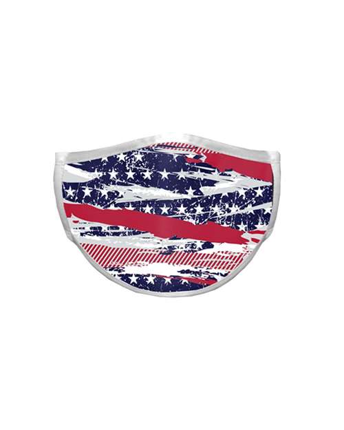 3-Ply Sublimated Mask | USA Decoration