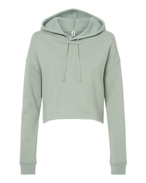 Women’s Lightweight Crop Hooded Sweatshirt | USA Decoration