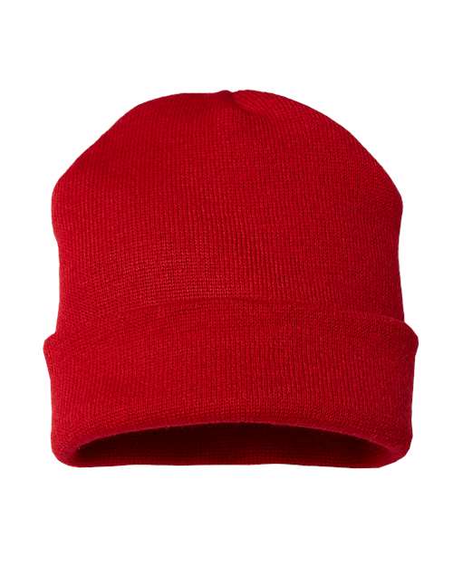 USA-Made 12" Cuffed Beanie | USA Decoration