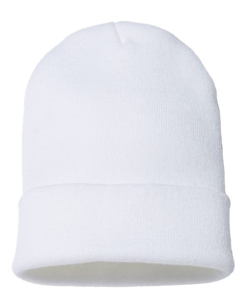 USA-Made 12" Cuffed Beanie | USA Decoration