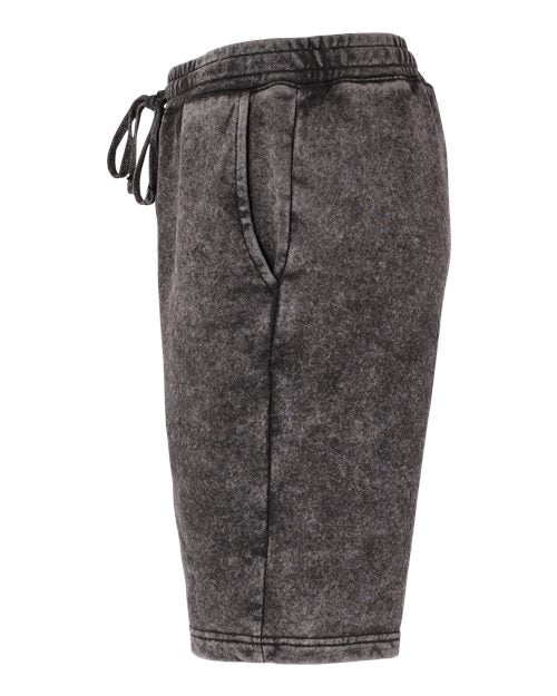 Mineral Wash Fleece Shorts | USA Decoration