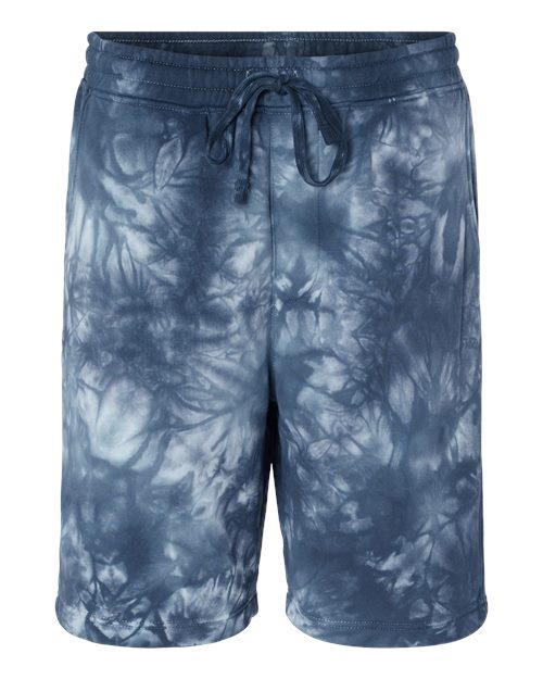 Tie-Dyed Fleece Shorts | USA Decoration