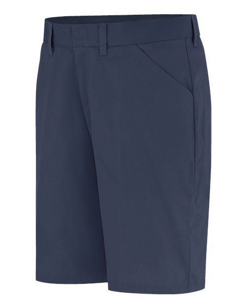 Women's Flat Front Shorts | USA Decoration