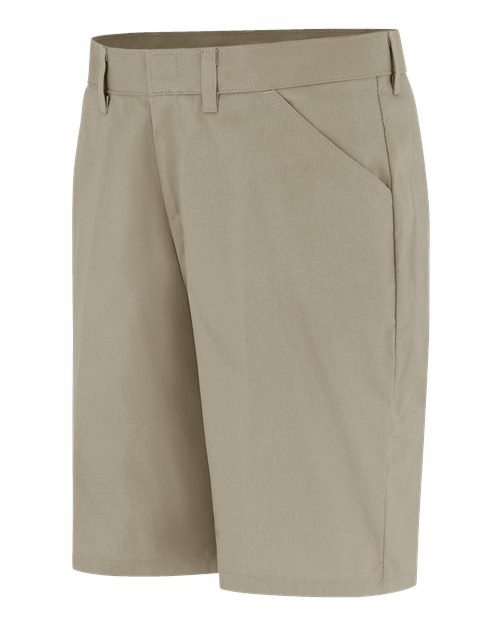 Women's Flat Front Shorts | USA Decoration