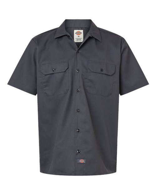 Short Sleeve Work Shirt - Tall Sizes | USA Decoration