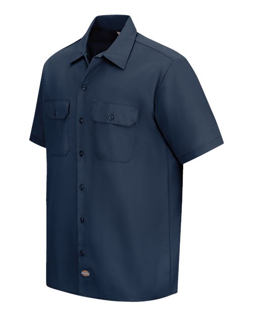 Short Sleeve Work Shirt - Tall Sizes | USA Decoration
