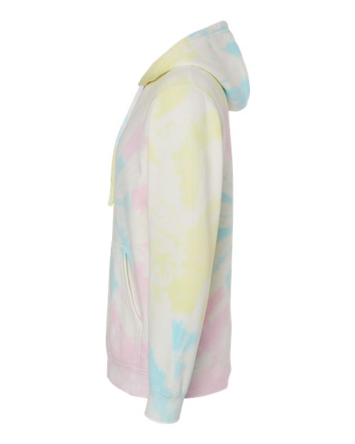 Midweight Tie-Dyed Hooded Sweatshirt | USA Decoration