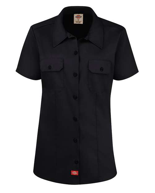 Women's Short Sleeve Work Shirt | USA Decoration