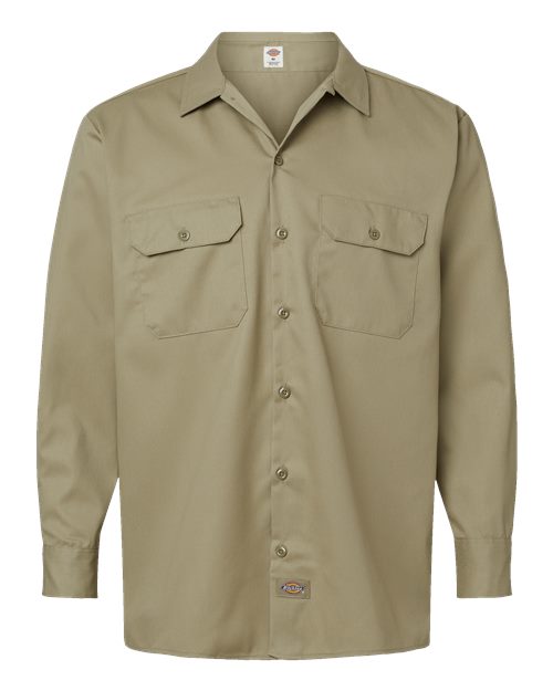 Long Sleeve Work Shirt - Tall Sizes | USA Decoration