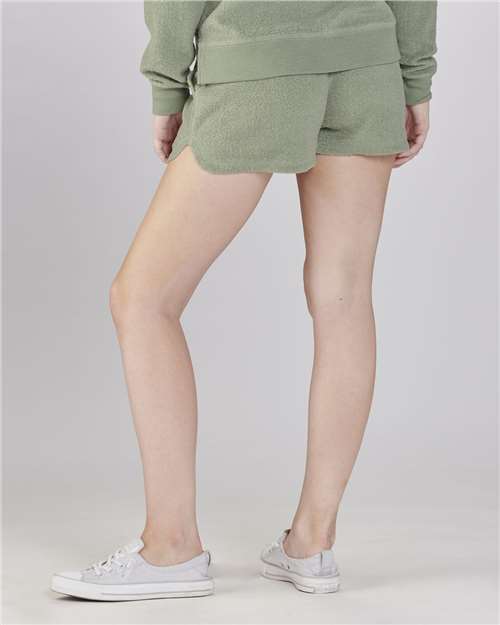 Women's Fleece Out Shorts | USA Decoration