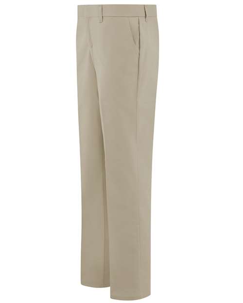 Women's Premium Flat Front Pants | USA Decoration