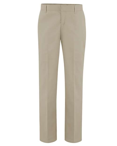 Women's Premium Flat Front Pants | USA Decoration