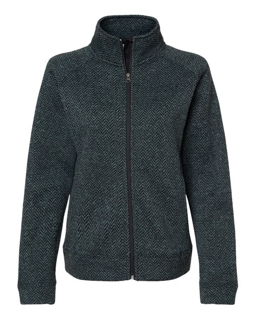 Women's Traverse Full-Zip Sweater | USA Decoration