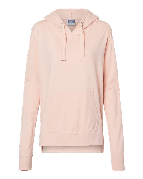 Women's Sueded Jersey Hooded Sweatshirt | USA Decoration