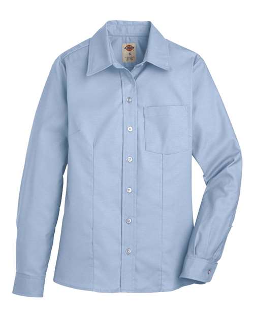 Women's Oxford Long Sleeve Shirt | USA Decoration