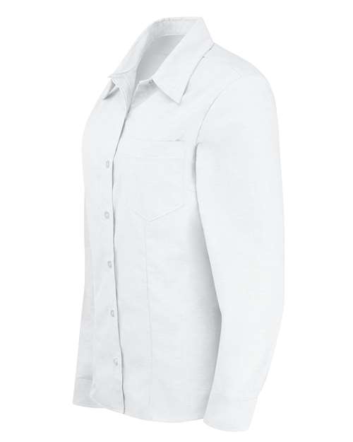Women's Oxford Long Sleeve Shirt | USA Decoration