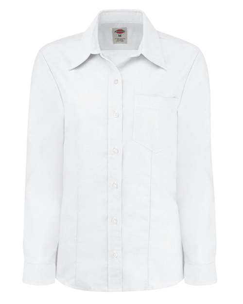 Women's Oxford Long Sleeve Shirt | USA Decoration