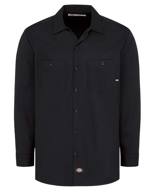 Industrial Cotton Long Sleeve Work Shirt - Tall Sizes | USA Decoration