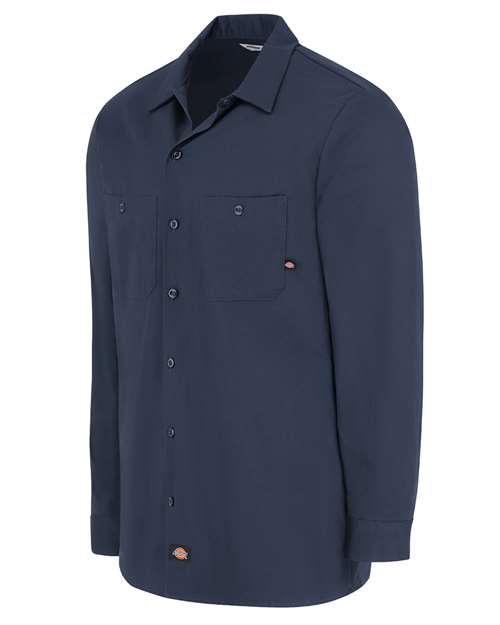 Industrial Cotton Long Sleeve Work Shirt - Tall Sizes | USA Decoration