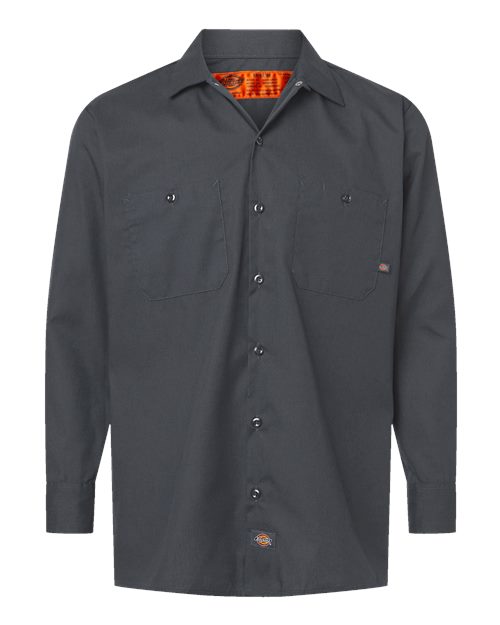 Industrial Long Sleeve Work Shirt | USA Decoration