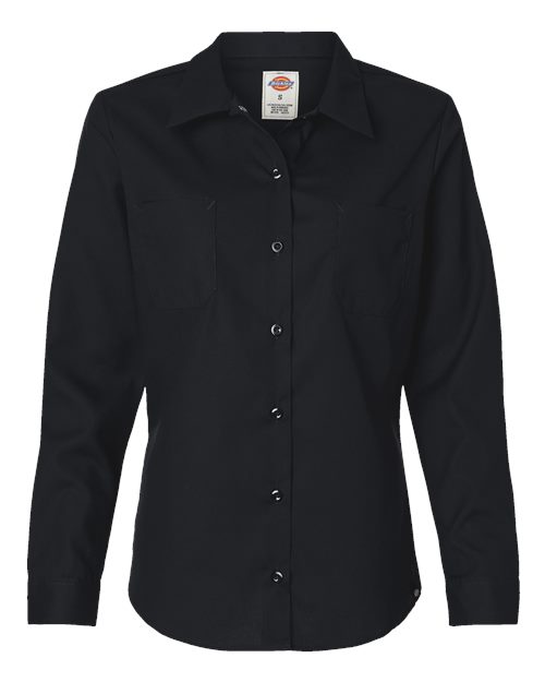 Women's Long Sleeve Industrial Work Shirt | USA Decoration