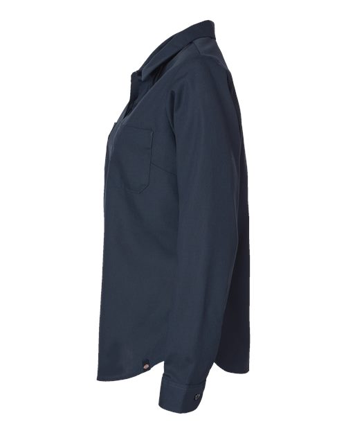 Women's Long Sleeve Industrial Work Shirt | USA Decoration
