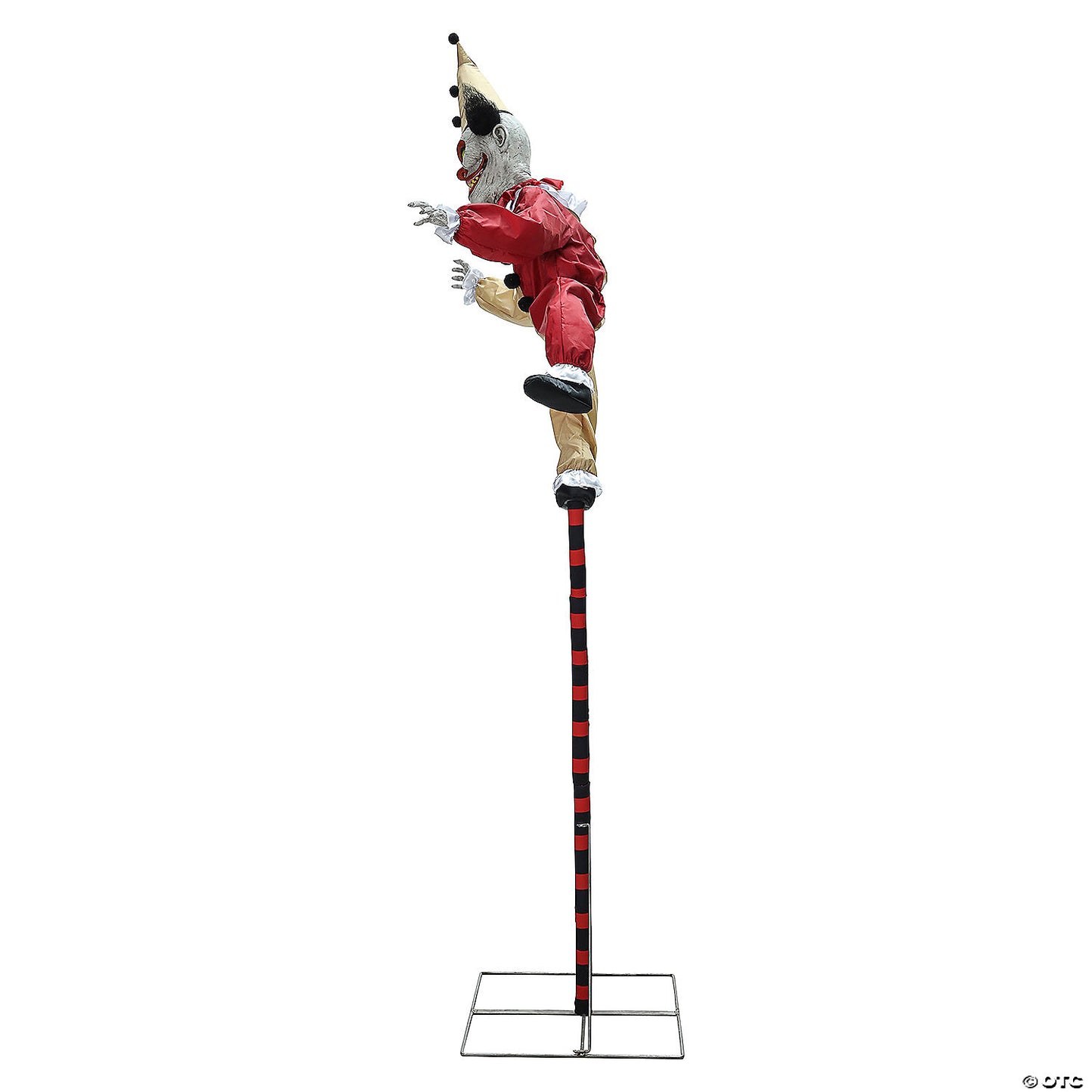 96" Sideshow Balancing Clown Animated Halloween Prop | USA Decoration®