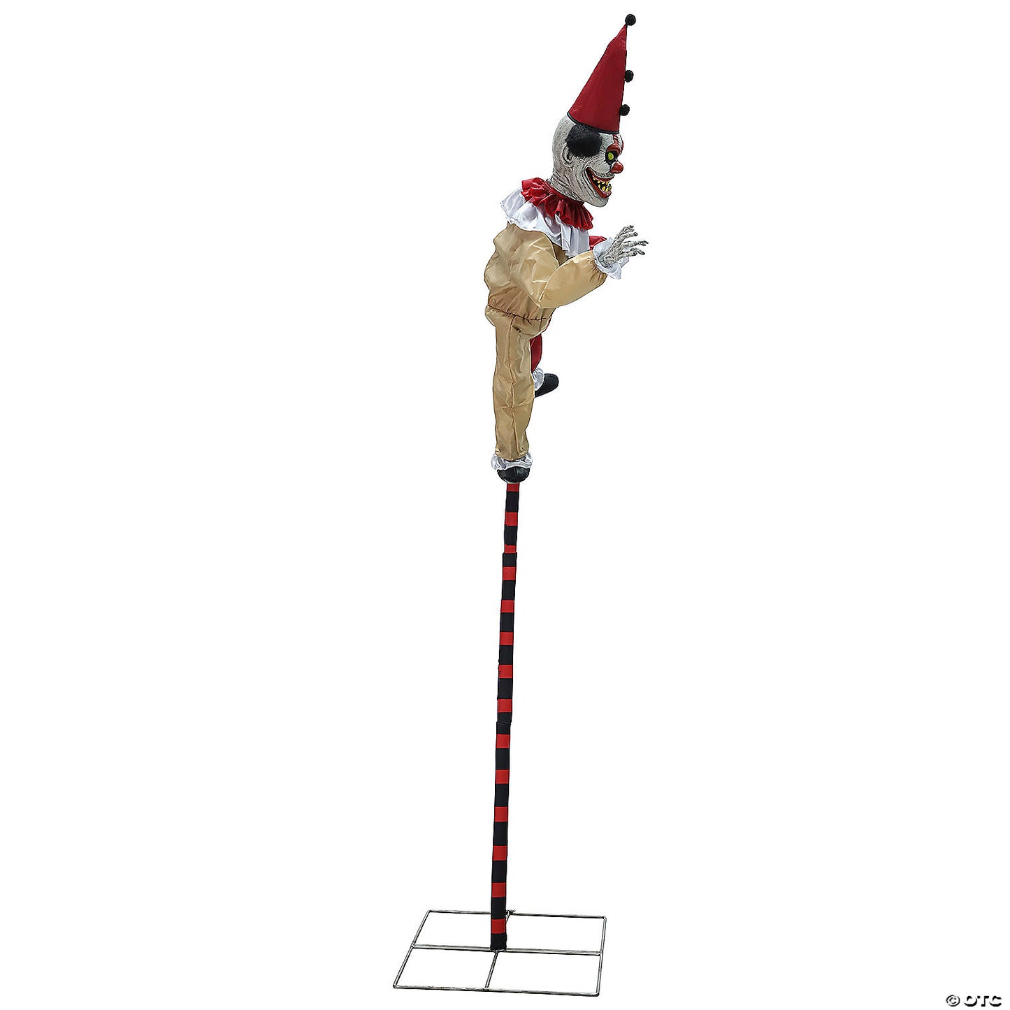 96" Sideshow Balancing Clown Animated Halloween Prop | USA Decoration®
