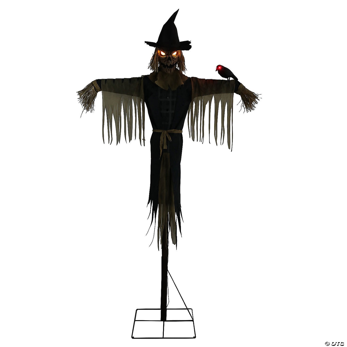 96" Staked Scarecrow Animated Halloween Prop | USA Decoration®