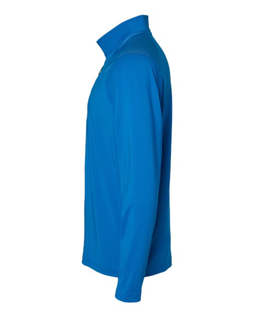 Shoulder Stripe Quarter-Zip Pullover | USA Decoration