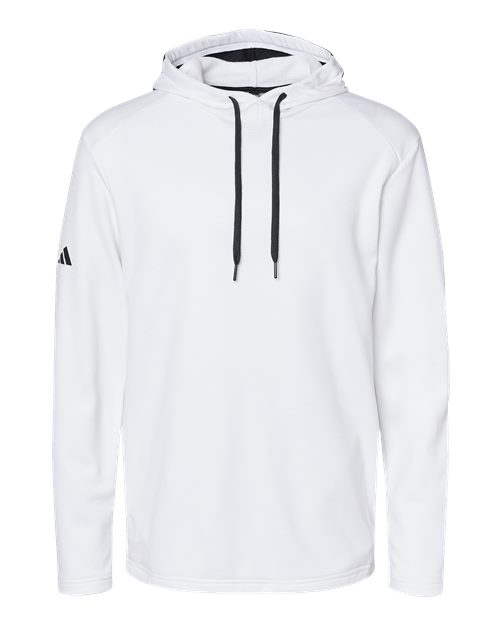 Textured Mixed Media Hooded Sweatshirt | USA Decoration