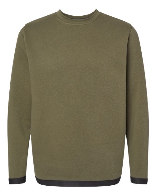 The Statement Fleece Crewneck Sweatshirt | USA Decoration
