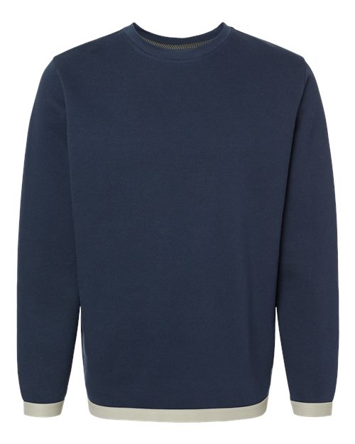 The Statement Fleece Crewneck Sweatshirt | USA Decoration