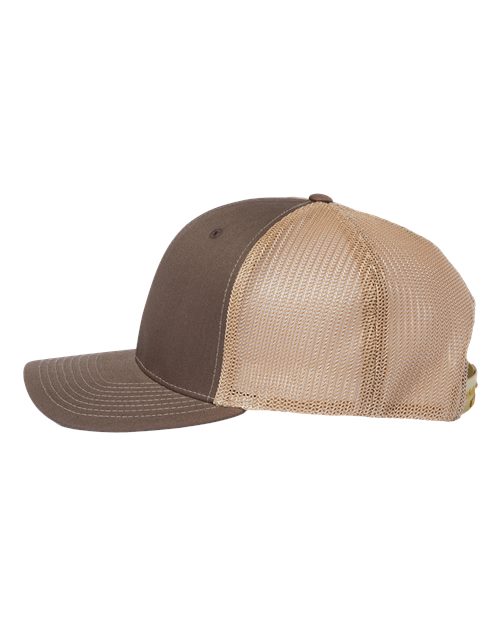 112+ R-Flex Adjustable Trucker Cap | USA Decoration