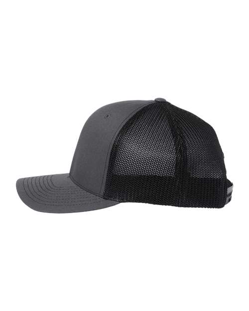 112+ R-Flex Adjustable Trucker Cap | USA Decoration