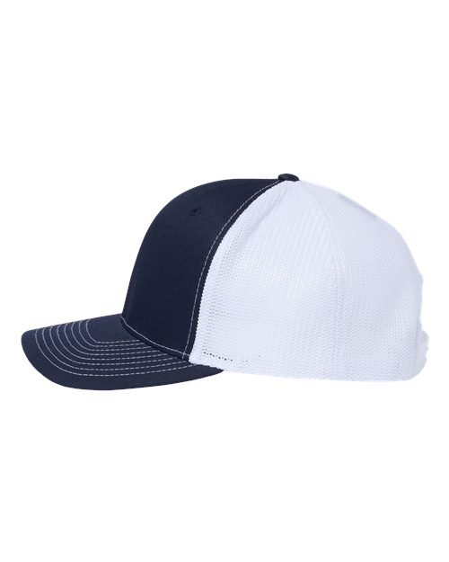 112+ R-Flex Adjustable Trucker Cap | USA Decoration