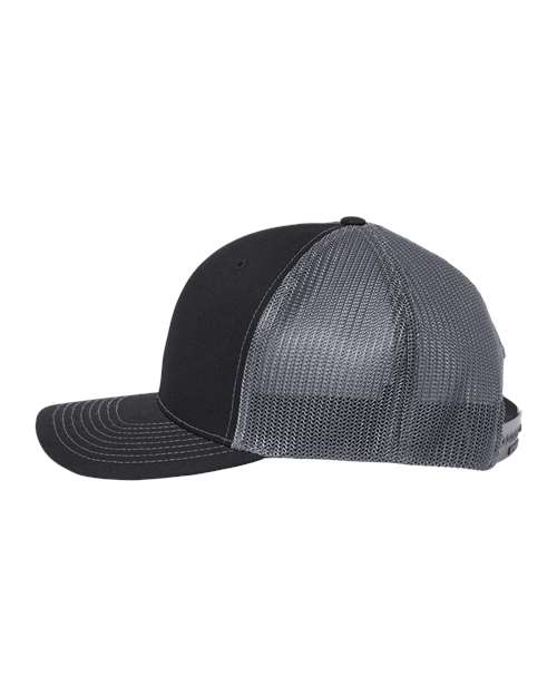 112+ R-Flex Adjustable Trucker Cap | USA Decoration