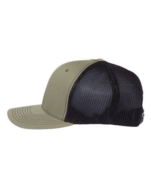 112+ R-Flex Adjustable Trucker Cap | USA Decoration